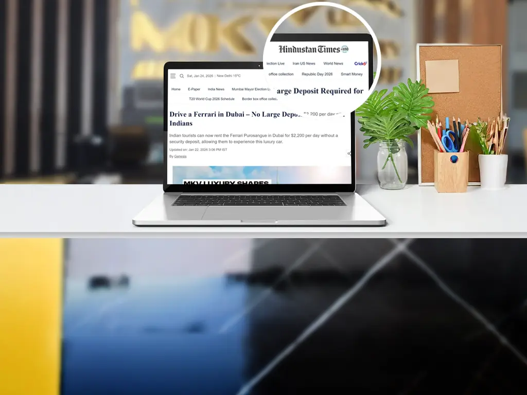 Featured in Hindustan Times: MKV Luxury's Commitment to Excellence