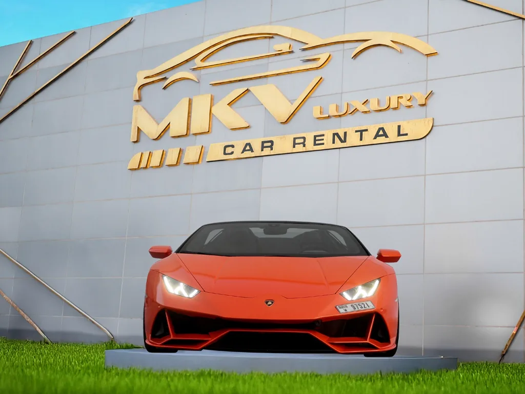 Lamborghini Huracan Evo Spyder view 2