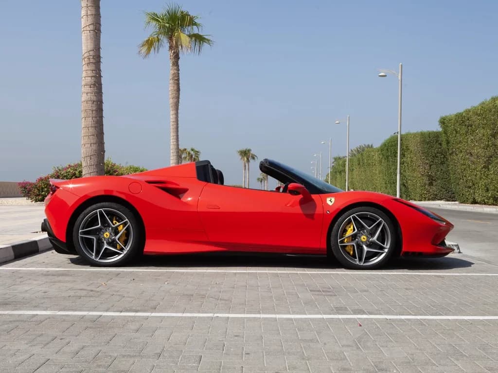 Ferrari F8 Spider view 4